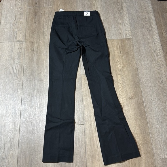 NWT! GAP Black High Rise BiStretch Flare Pants - Size 2 Regular 🔹 - Picture 8 of 8